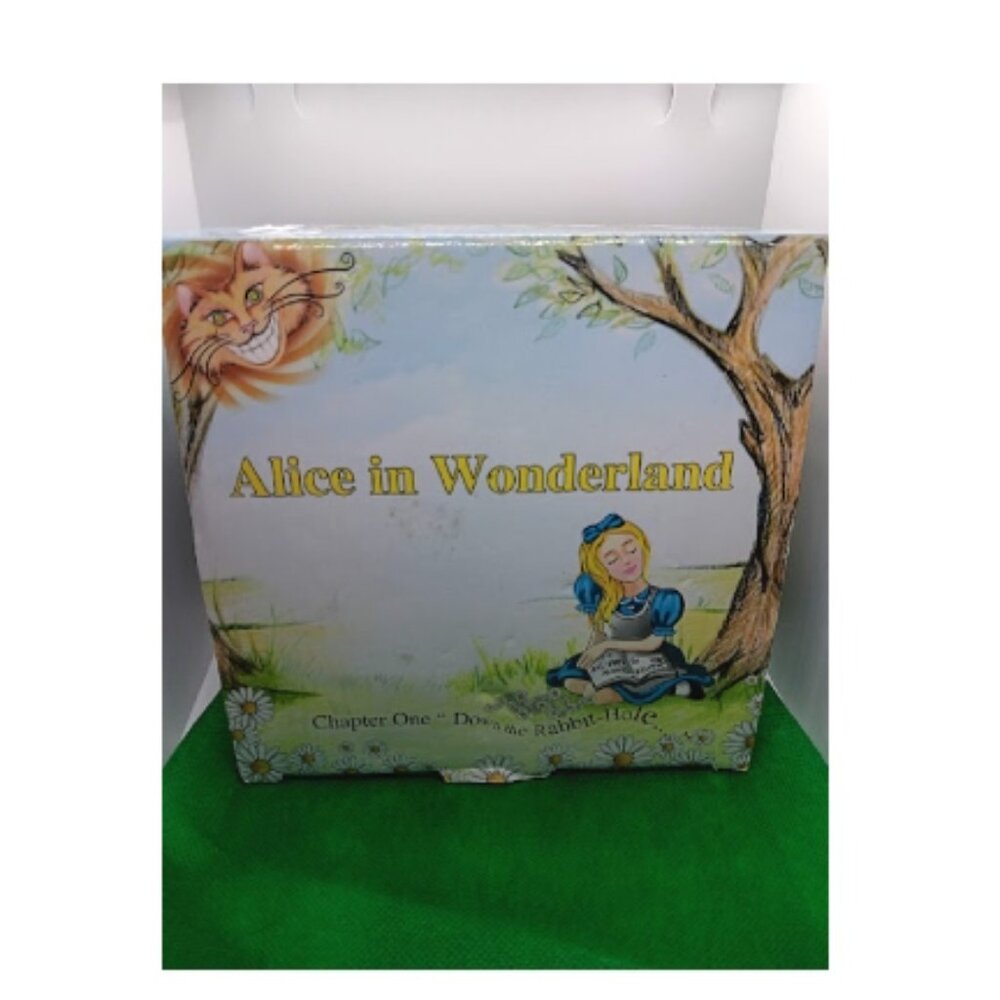 Paul Cardew Alice in Wonderland cup and saucer set in the box - Picture 9 of 9